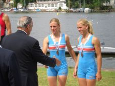 Lisa und Melanie Baues bei den Deutschen Meisterschaften 2006